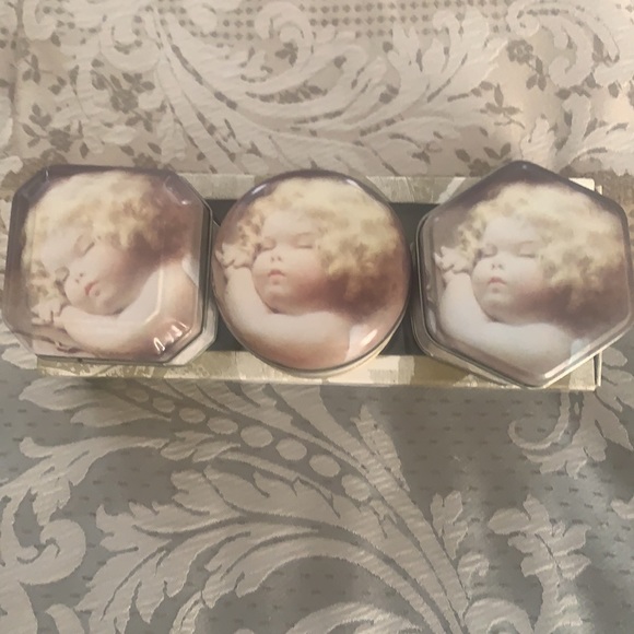 SET OF 3 CHERUB CANDLES SET - Picture 5 of 7